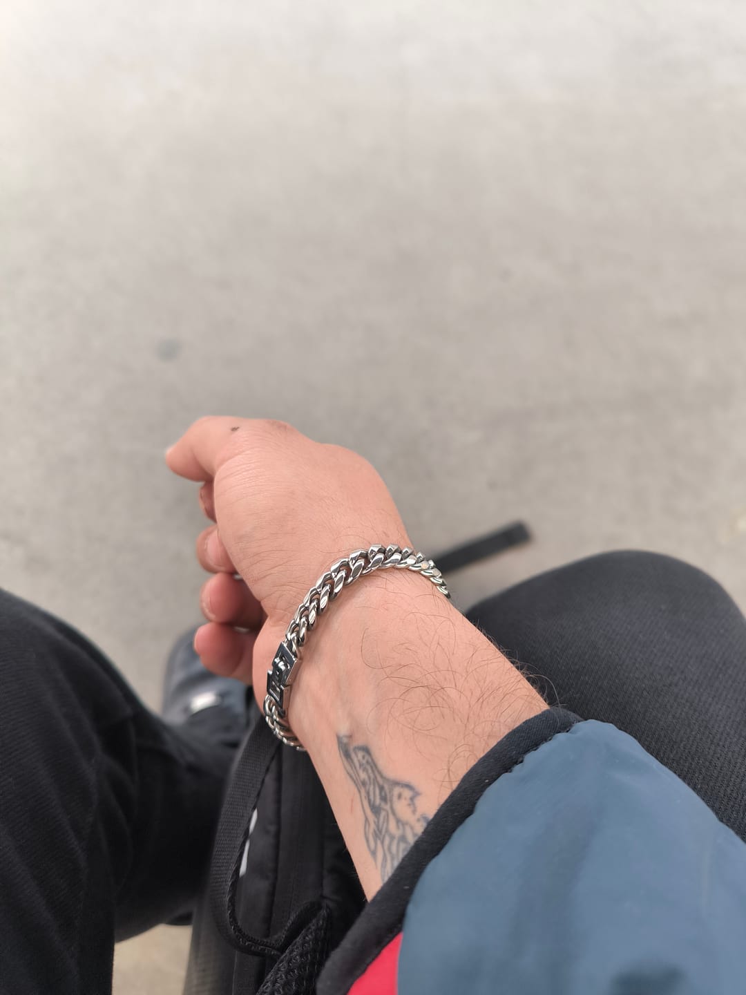 Customer photo review of Pulsera Cuban 8mm