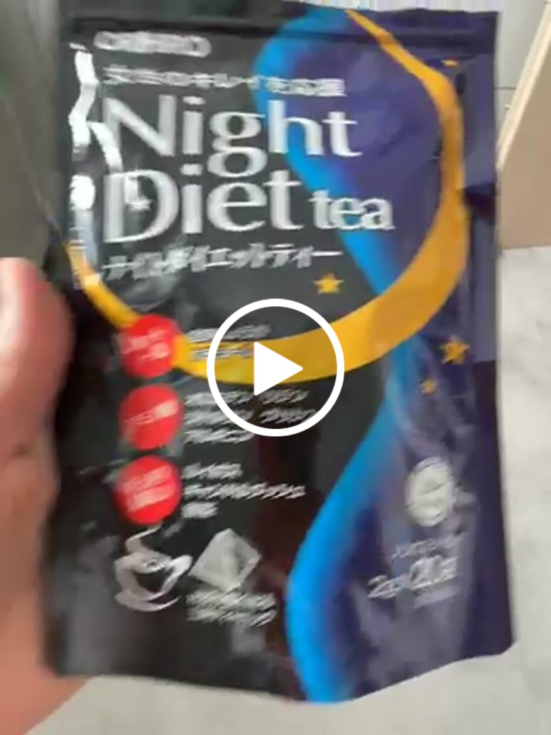 Customer video review of Orihiro Night Diet Tea (20 Bags)