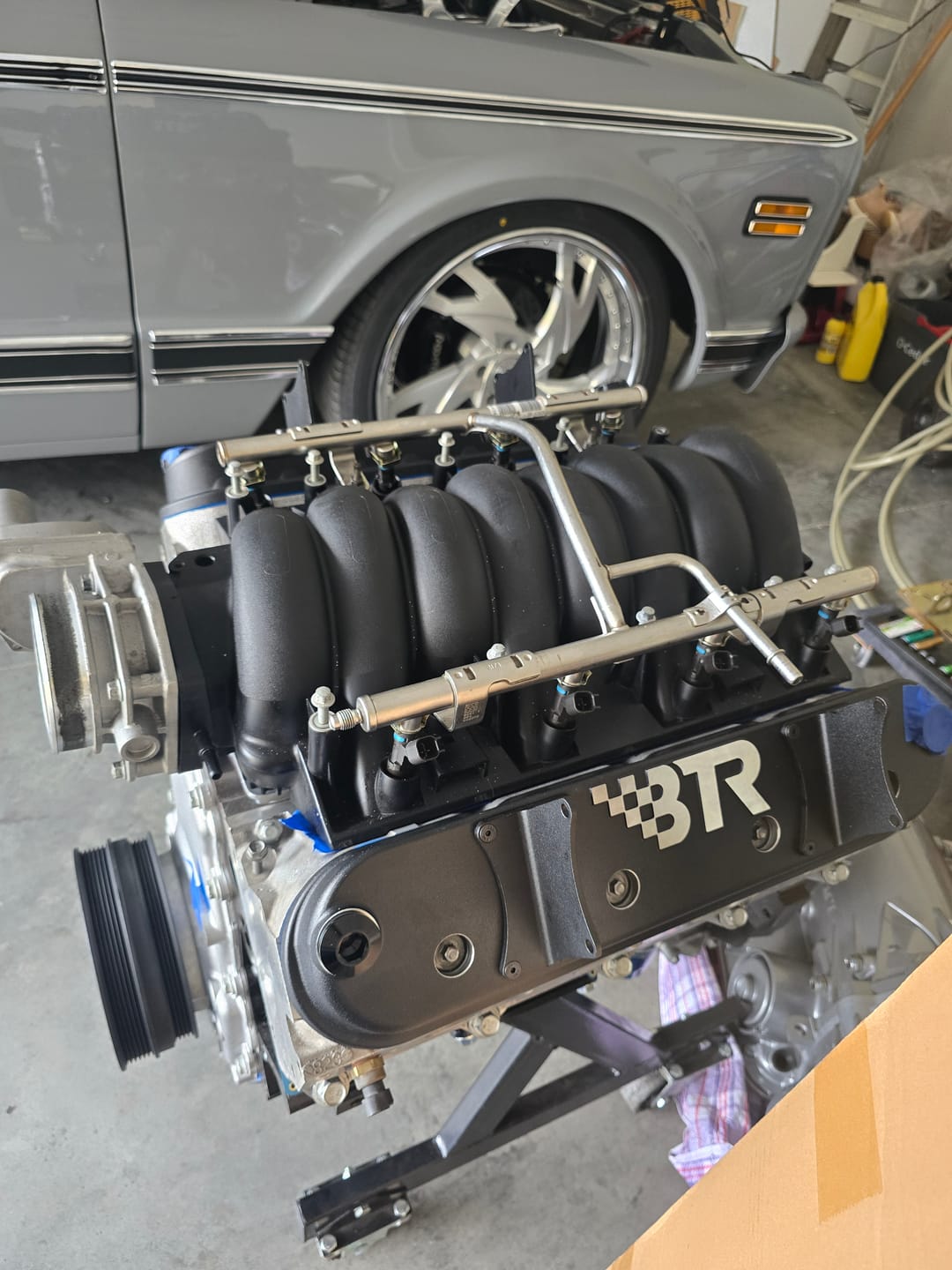 Customer photo review of BTR LS Valve Cover Set w/ Logo