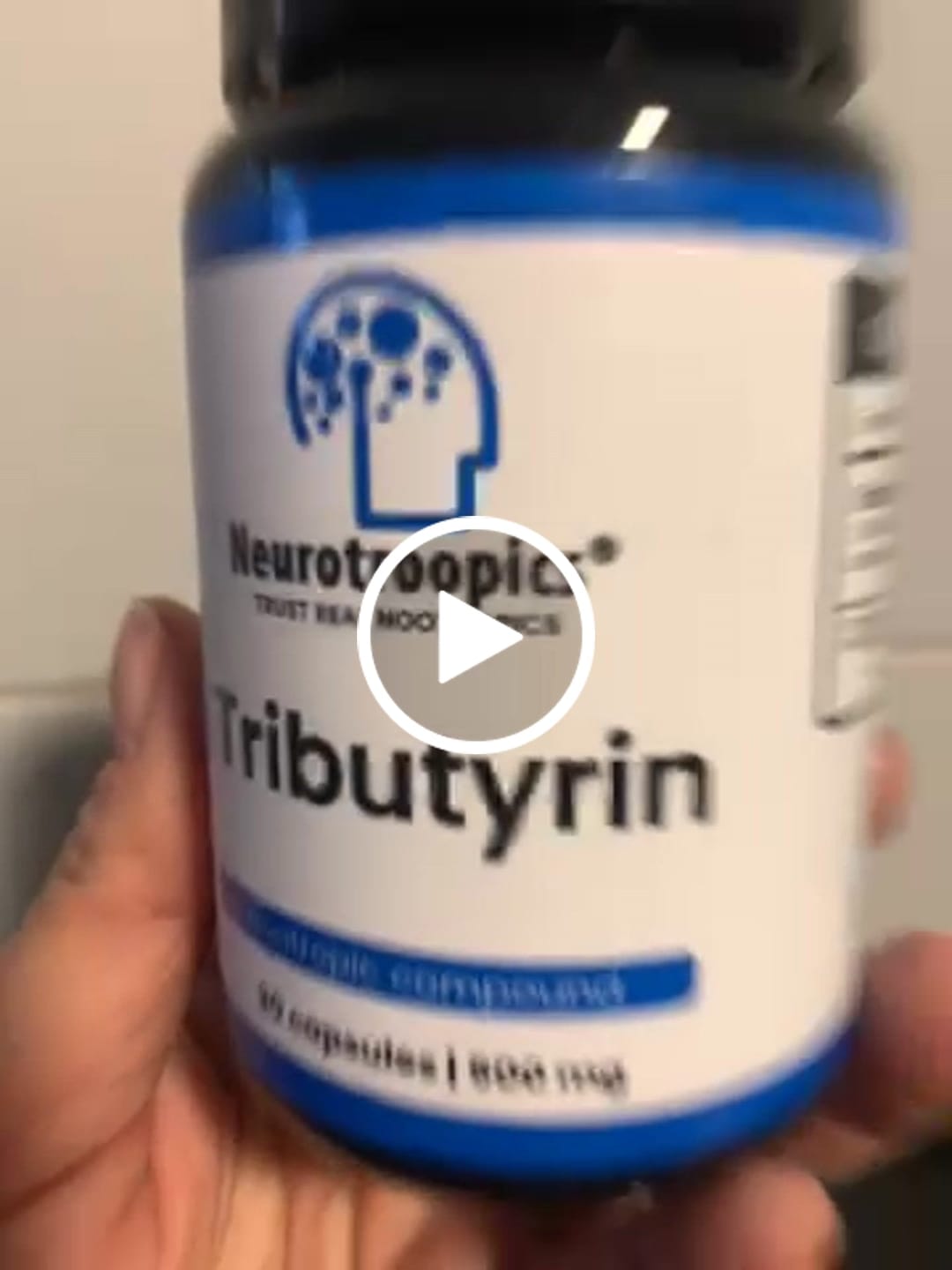 Customer video review of Tributyrin - 500 Mg