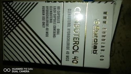 Customer photo review of CLENBUTEROL | Clembuterol 40mcg 60 caps