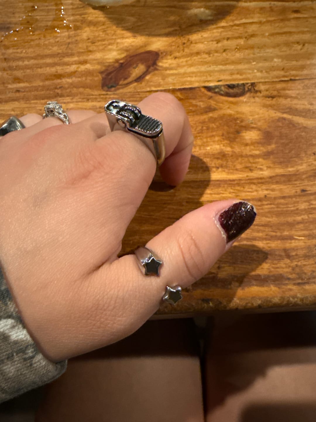 Customer photo review of Lighter Ring