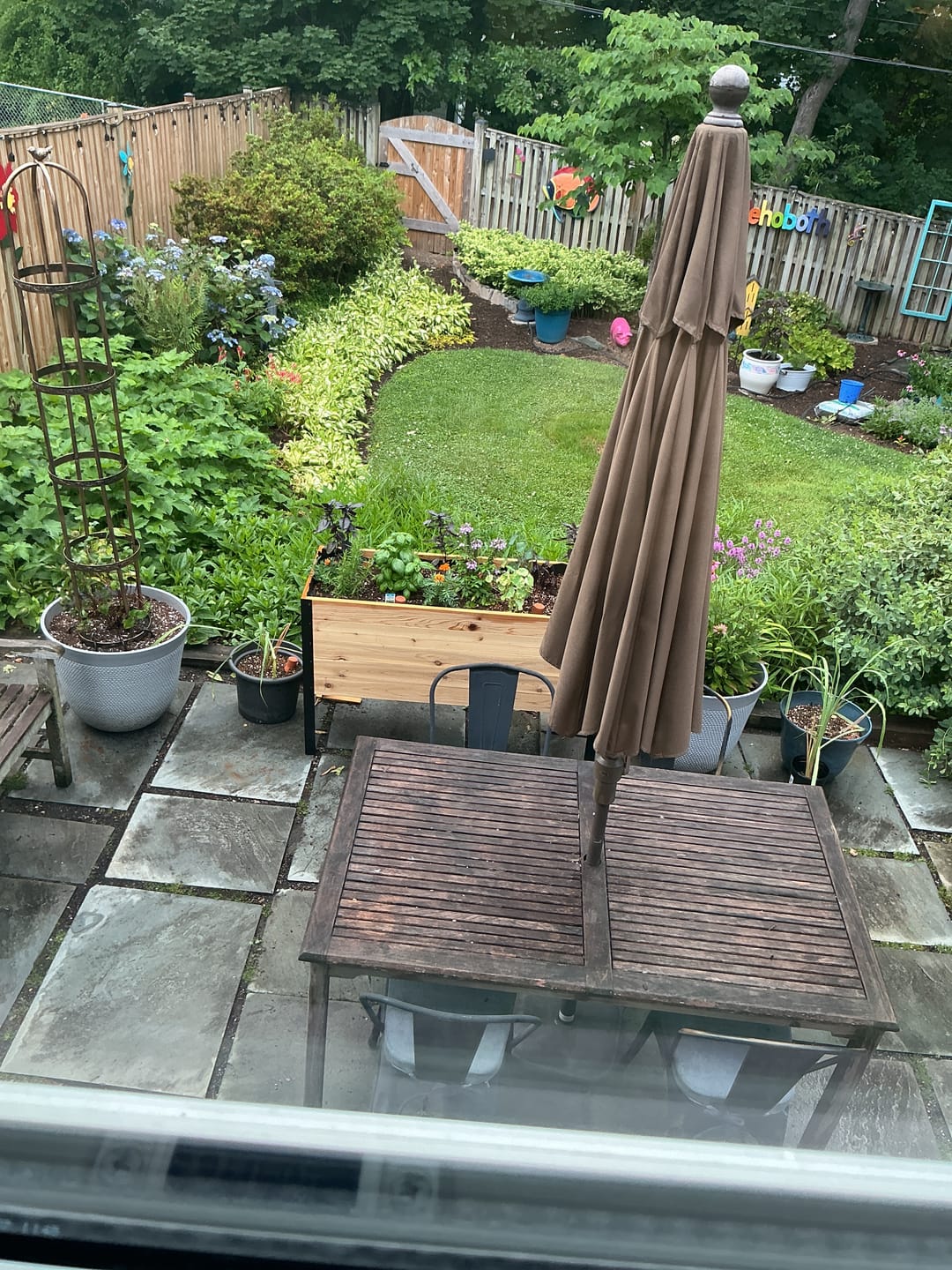 Customer photo review of 18" x 48" Raised Garden Bed - 30" TALL / Garden Grade