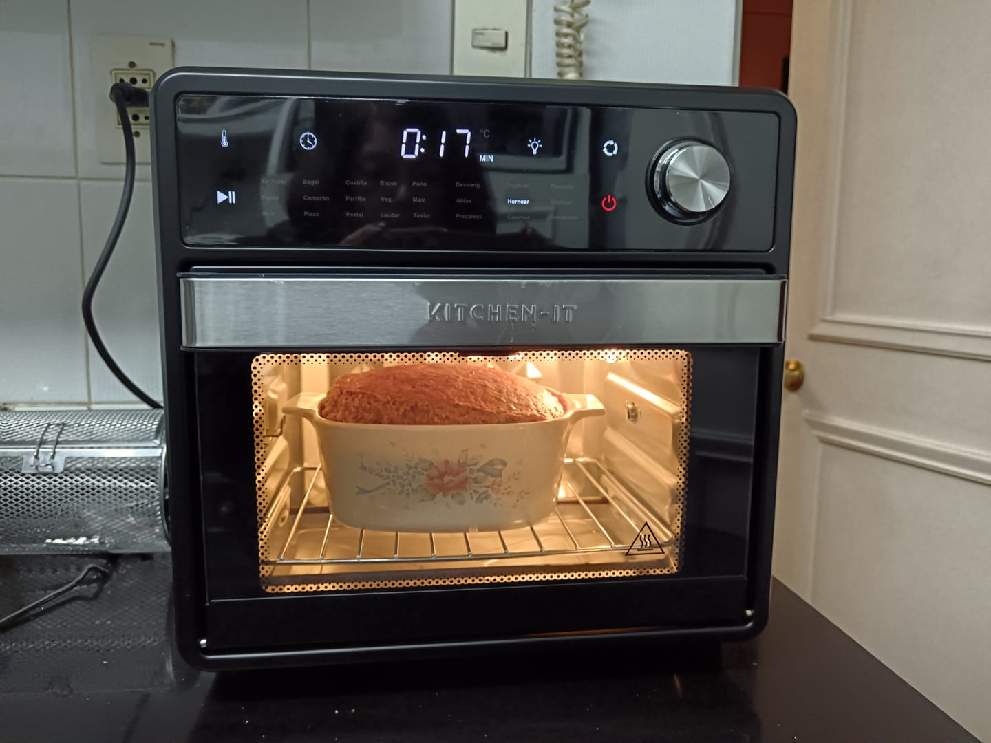 Customer photo review of Horno Freidora de Aire Full Edition 24 en 1 - 15L