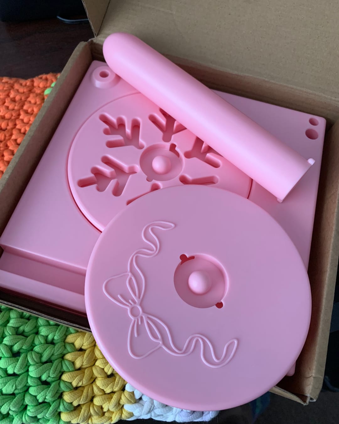 Customer photo review of Whimsy Crochet Station™