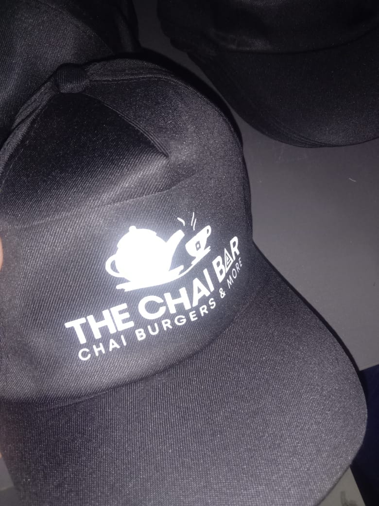 Customer photo review of Customized Caps | Customized With Your Company Logo | PrintMine.in