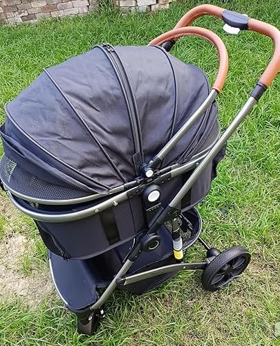 Customer photo review of Fur King Royal - 20kg Pet Stroller