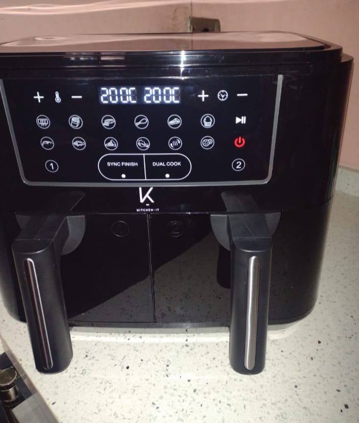 Customer photo review of Freidora de Aire Dual Edition 9L
