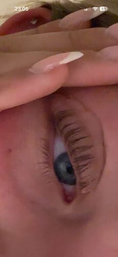 Customer photo review of SimplyLash Kit - Gör din egen franslyft