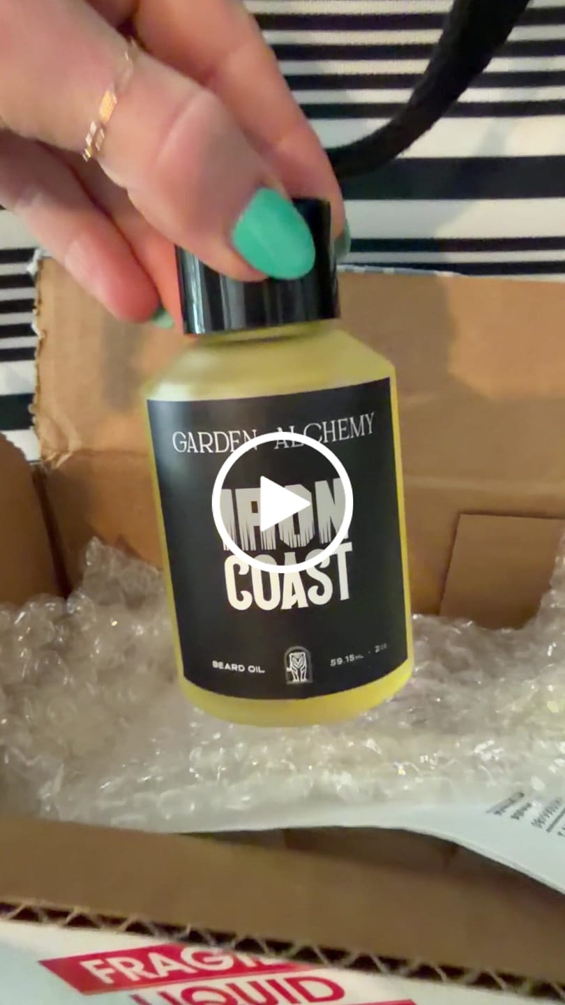 Customer video review of IRON COAST BEARD & BODY OIL