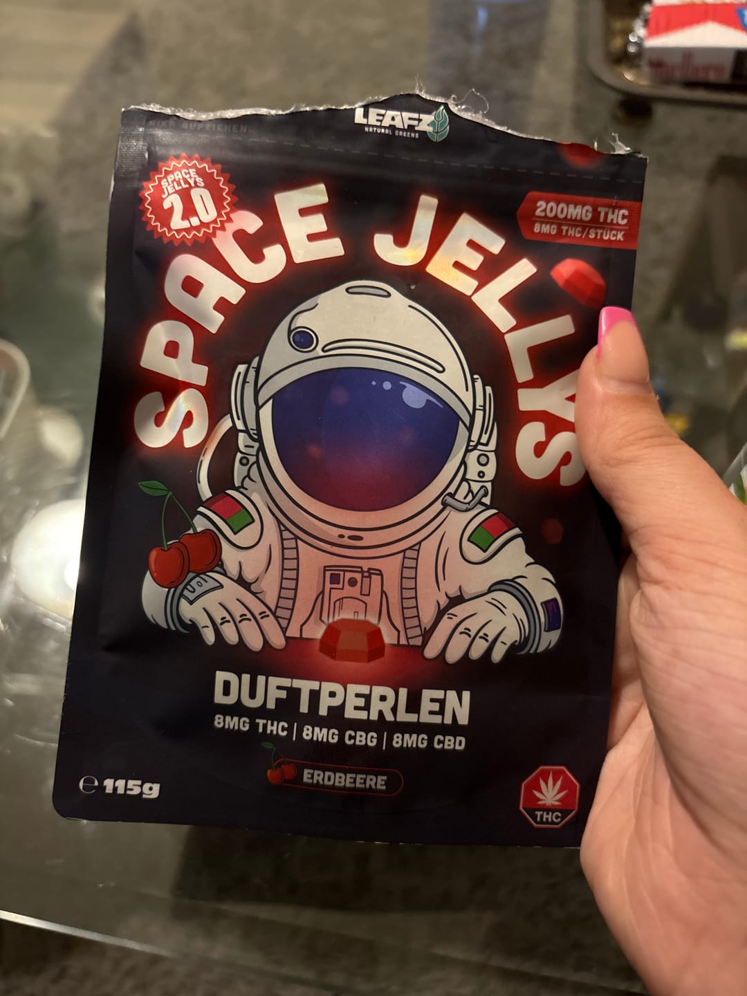 Customer photo review of THC Spacejellies 2.0 Vollspektrum