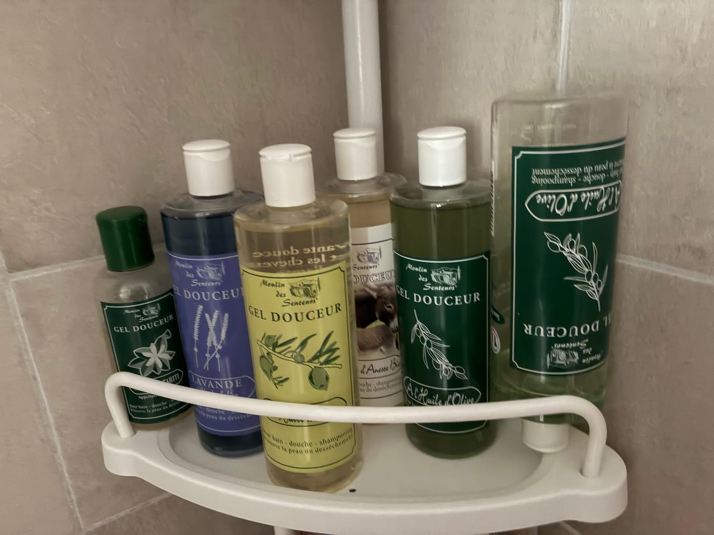 Customer photo review of Gel Douche à l'Huile d'Olive