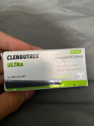Customer photo review of CLENBUTREX ULTRA | Clembuterol 60mcg 50 tabs