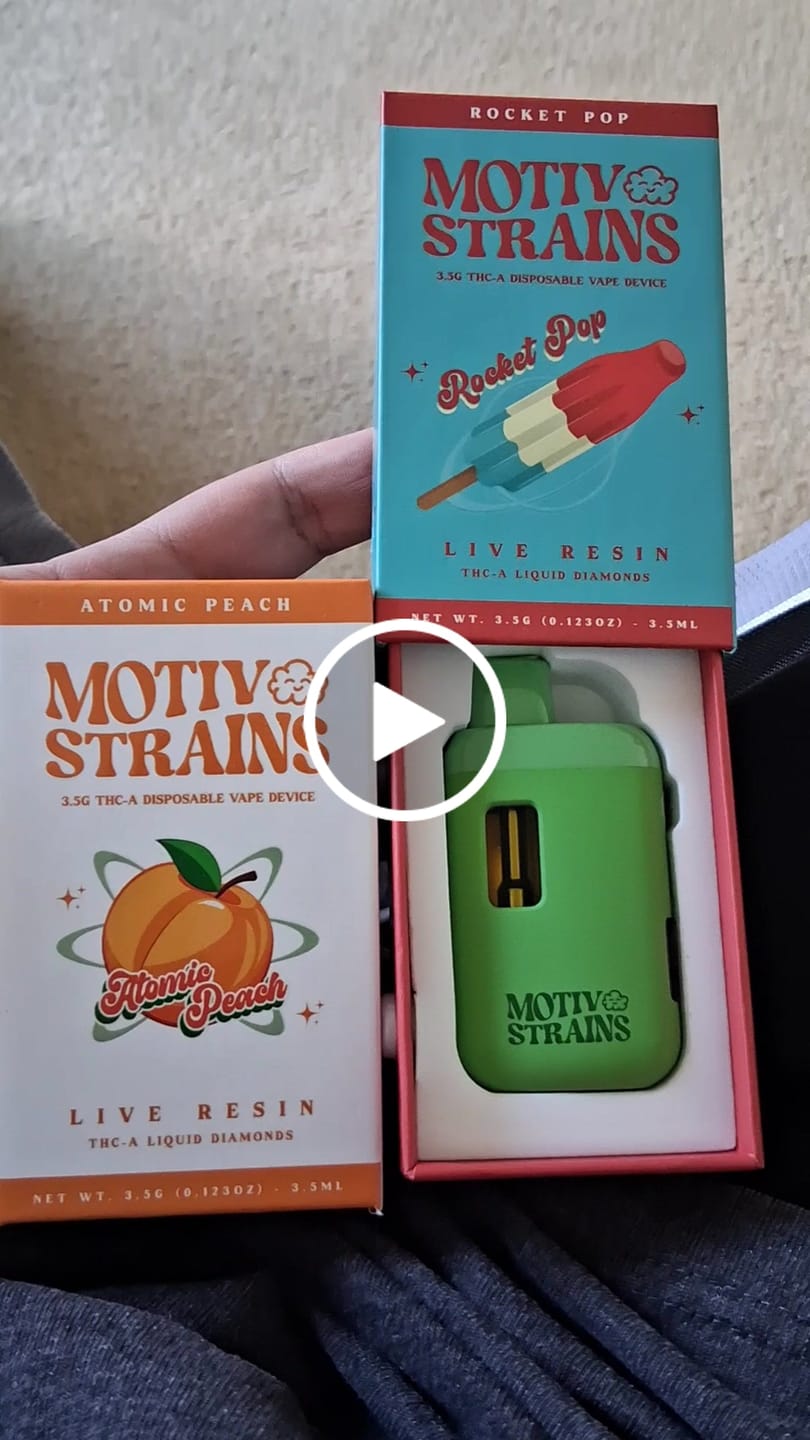 Customer video review of THC-A Liquid Diamonds Disposable - 3.5G - Motiv Strains