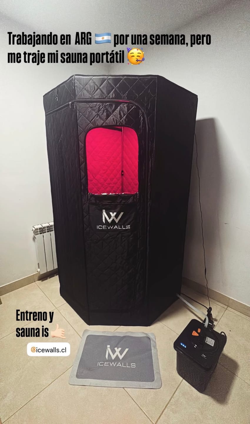 Customer photo review of Sauna Portátil 3.0