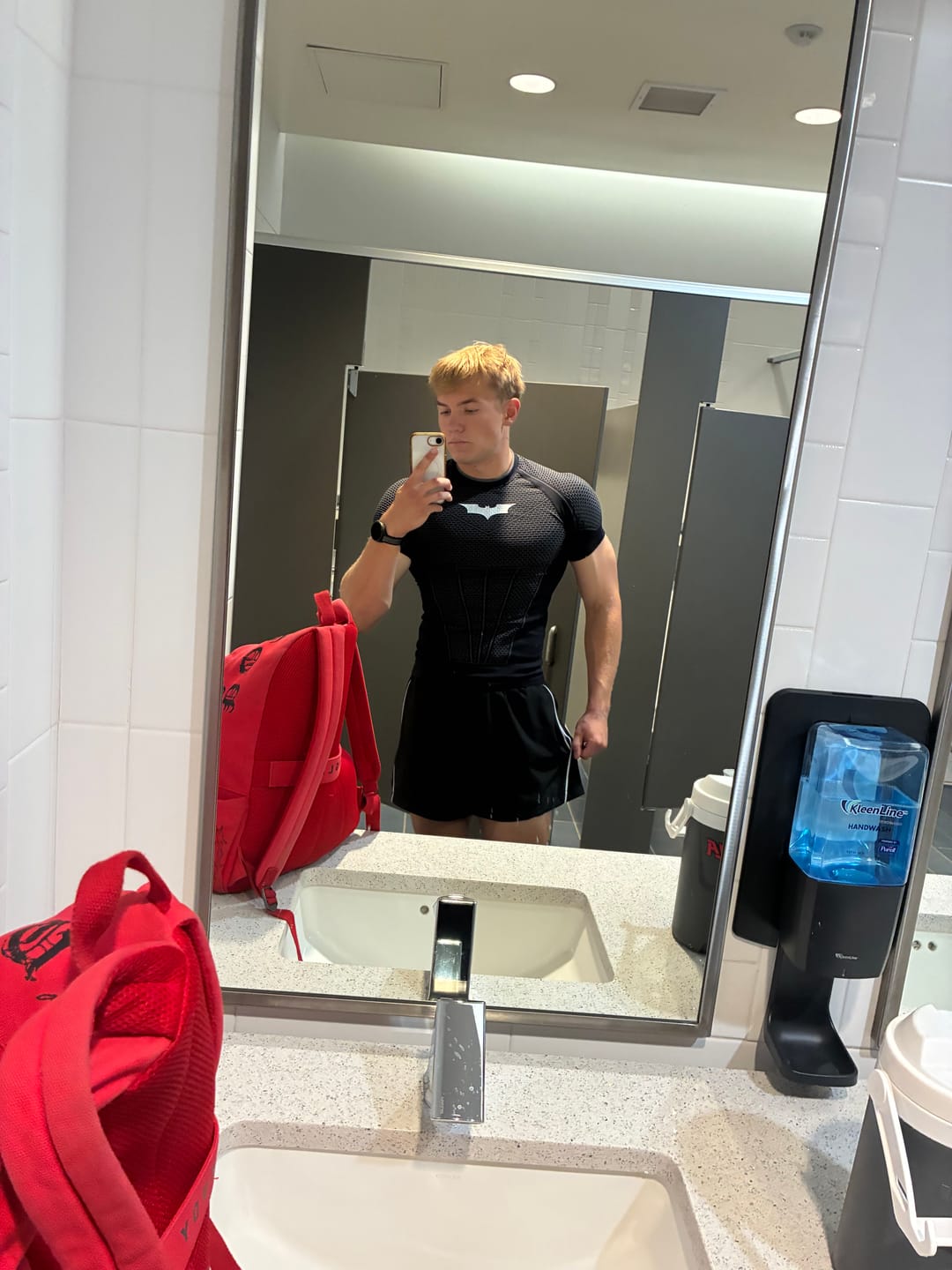 Customer photo review of 4259 - Batman Compression Tees