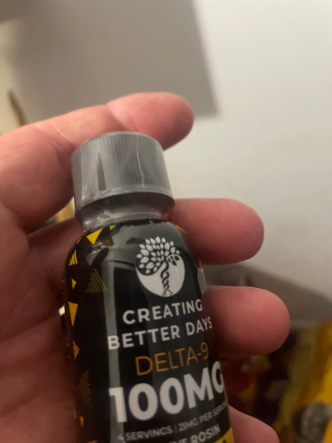Customer photo review of THC Shots - 100mg Maui Wowie/Slurricane/ Strawberry Kush - High Potency