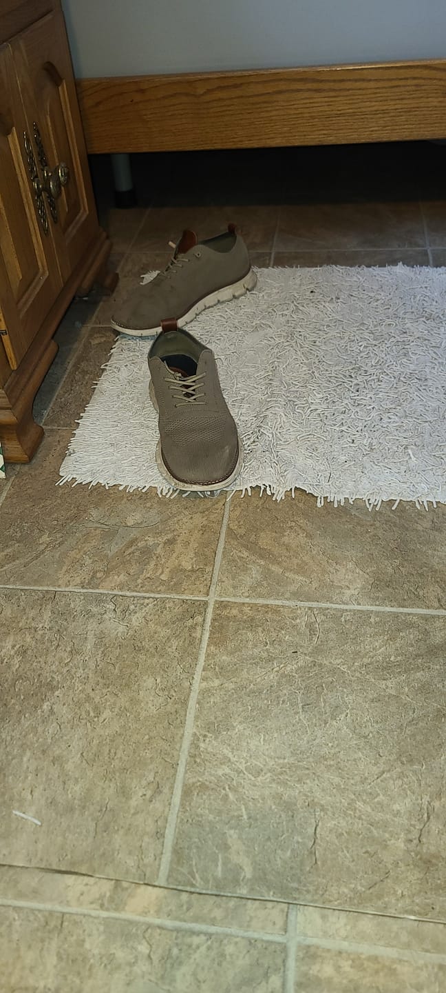 Customer photo review of Ultra Comfy - Healthy and Supportive Walking Shoes