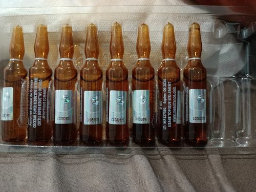 Customer photo review of COCTEL ULTRA REDUCTIVO EXTREMO | Mesoterapia
