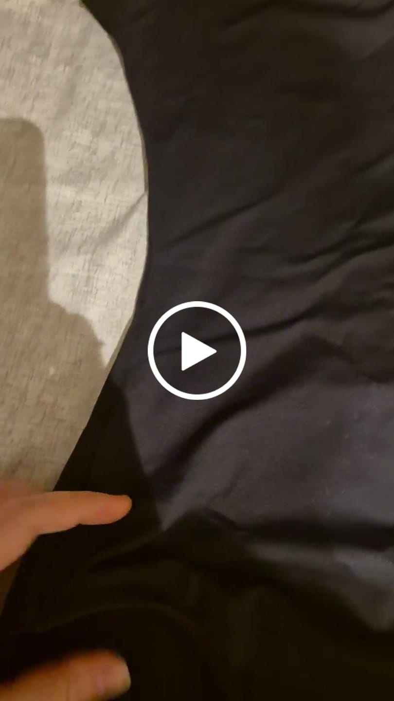 Customer video review of Collant Manga Curta