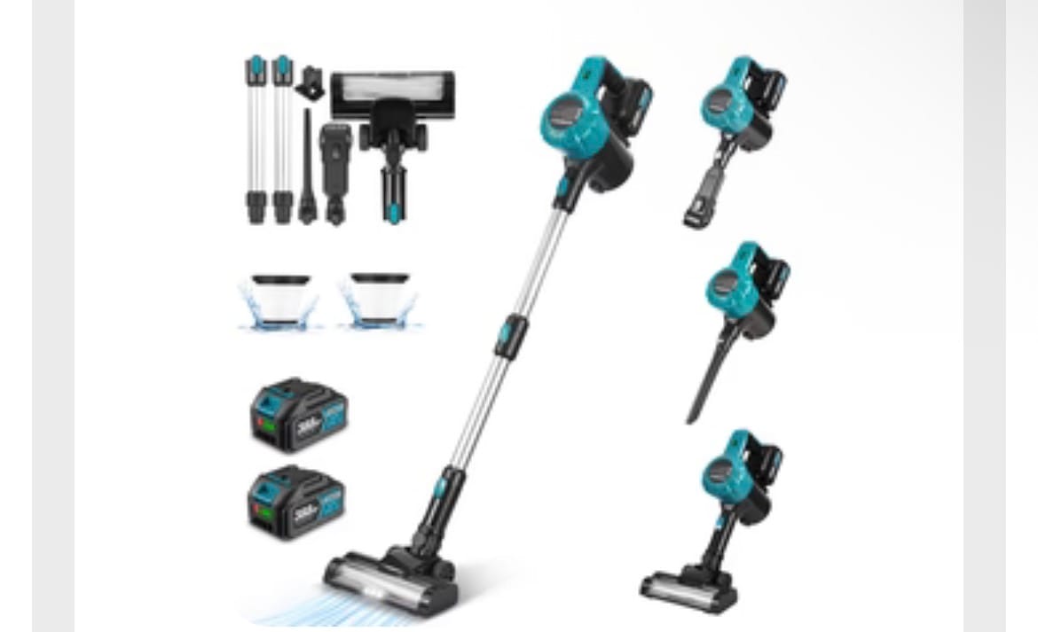 Customer photo review of YOFIDRA Cordless Brushless Vacuum Cleaner with Power Display (1.5L Capacity) - Compatible with Makita 18V Battery