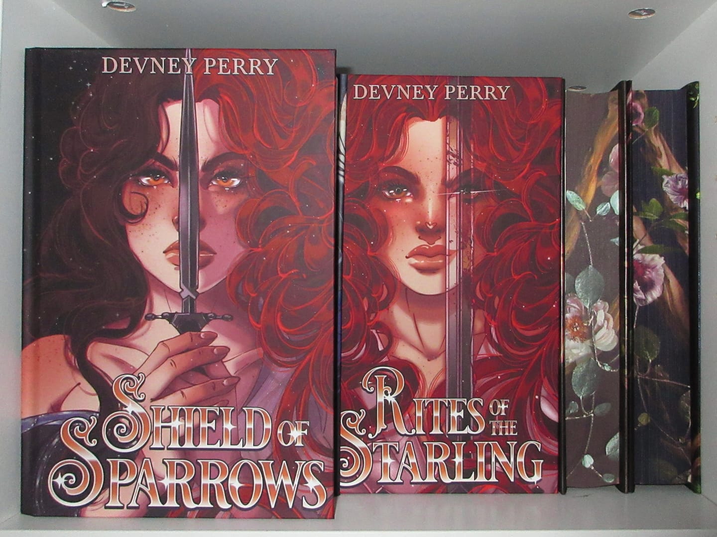 Customer photo review of PS Hardcover SE Rites of the Starling by Devney Perry