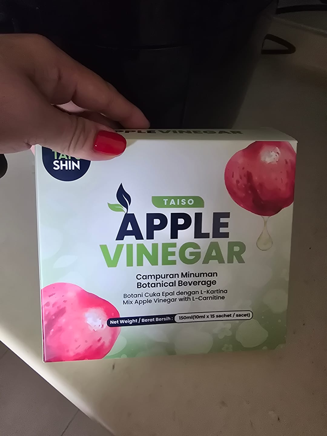 Customer photo review of Taiso Apple Cider Vinegar
