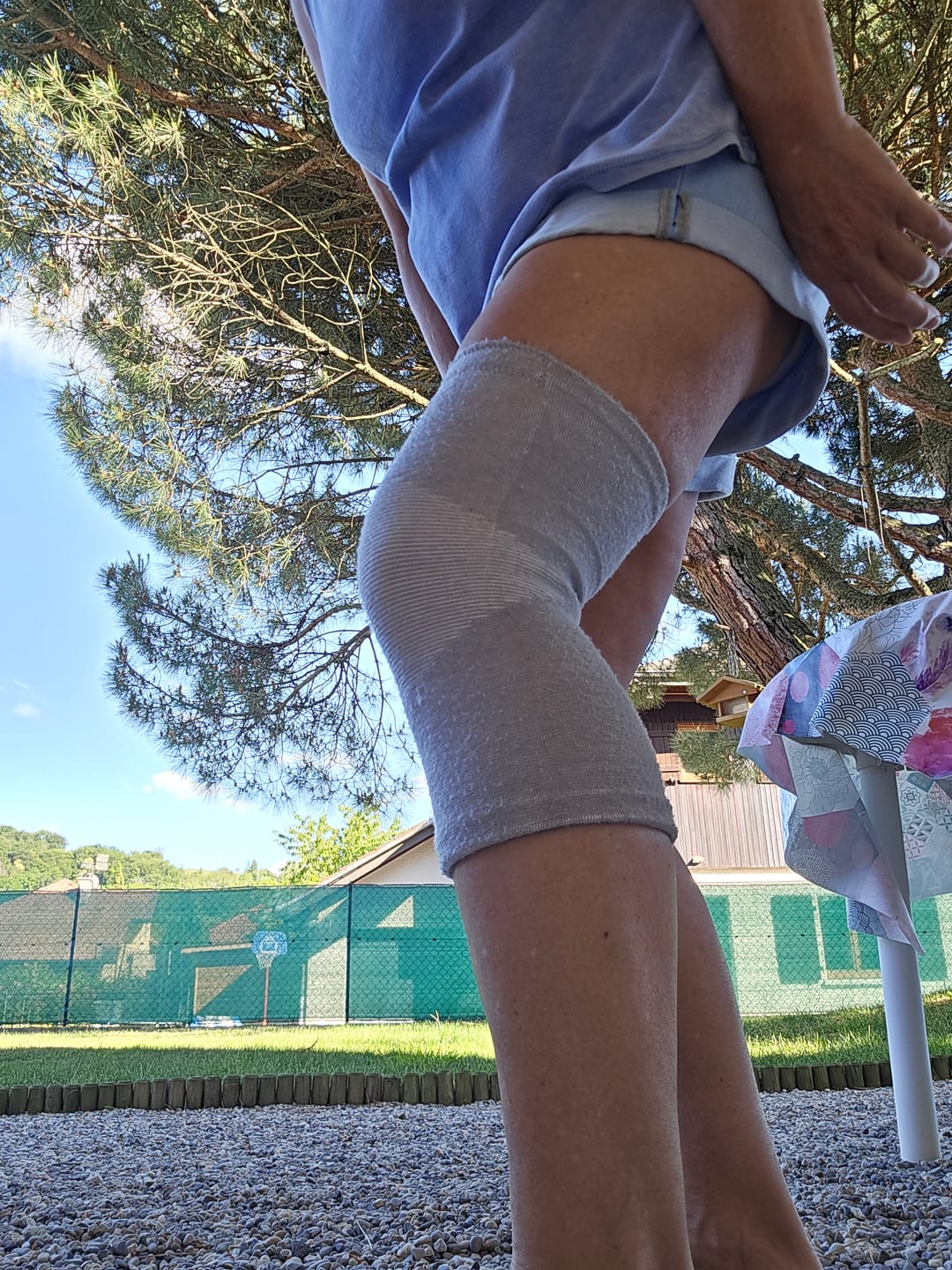 Customer photo review of Genouillère de Compression