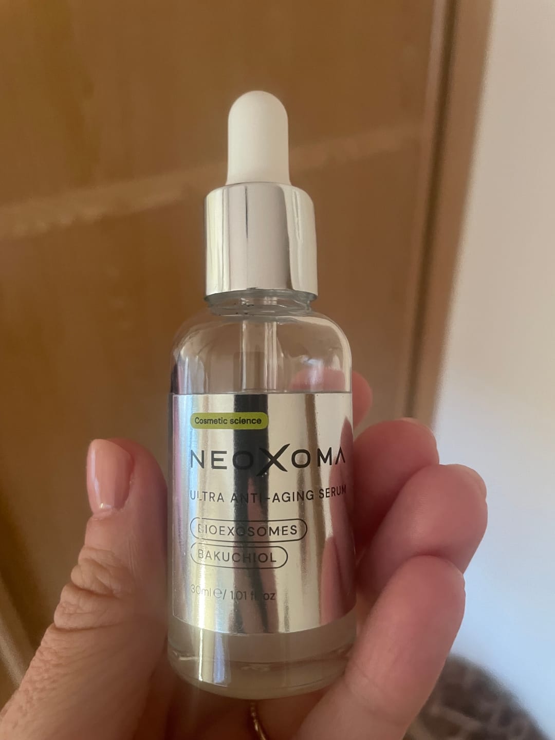 Customer photo review of Sérum de Exosomas Ultra Rejuvenecedor con Bioexosomas de Bakuchiol