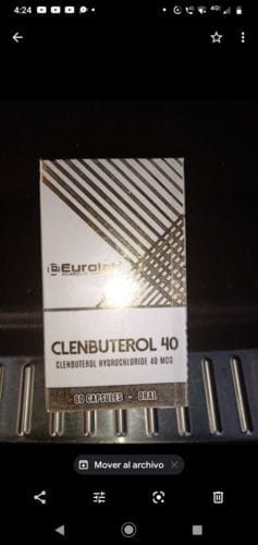 Customer photo review of CLENBUTEROL | Clembuterol 40mcg 60 caps