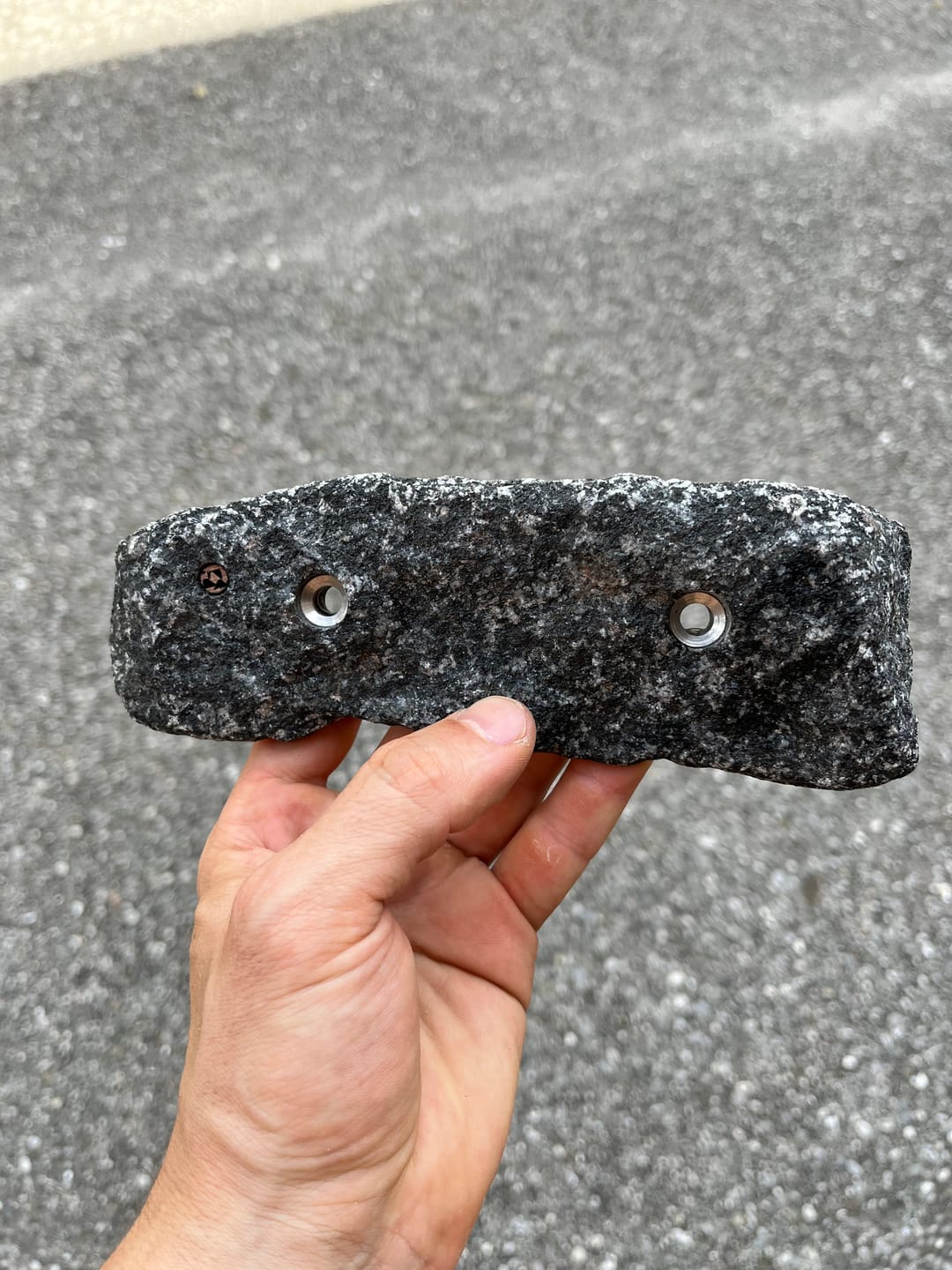 Customer photo review of Raw Granite - Bolt-on