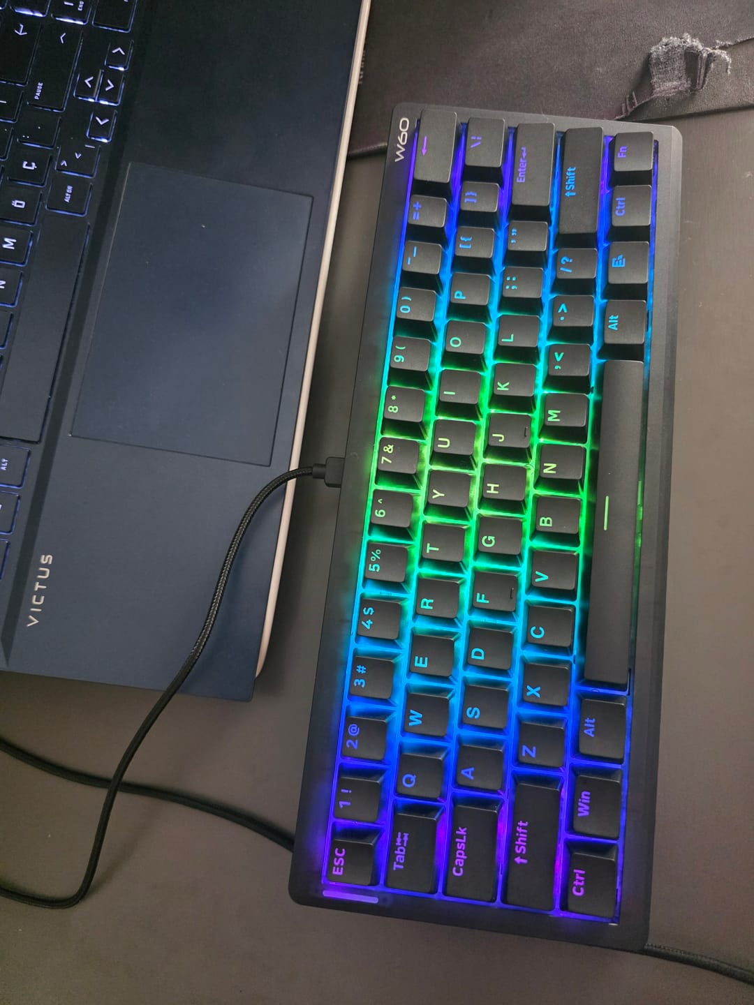Customer photo review of Wraith W60 Klavye (Manyetik Switch / HE)