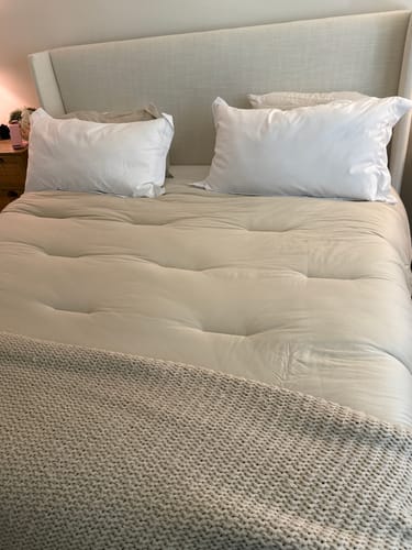 Customer photo review of CloudAlign™ Pillow