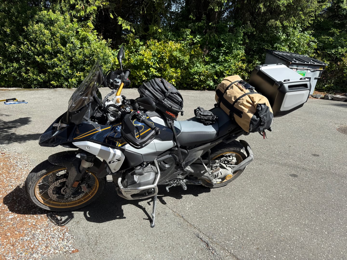 Customer photo review of Explorer Duffel Dry Bag