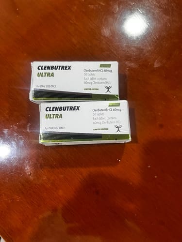 Customer photo review of CLENBUTREX ULTRA | Clembuterol 60mcg 50 tabs