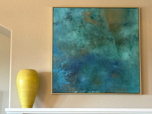 Customer review photo for Colorful Painting #CA223