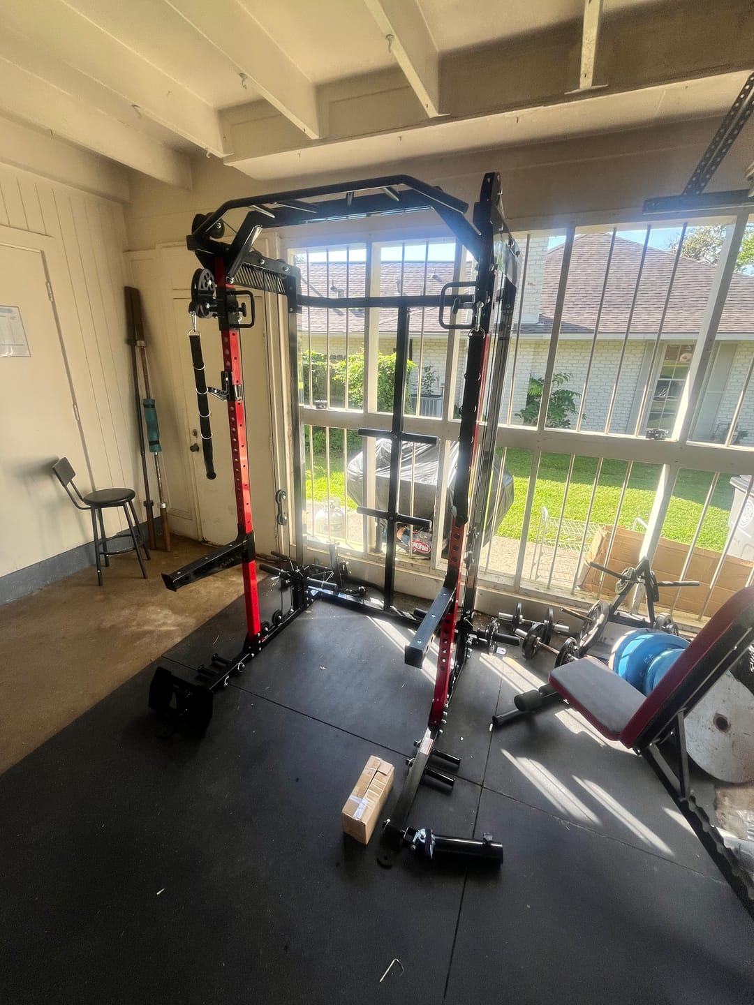 Customer photo review of HR05 Half Rack Functional Trainer