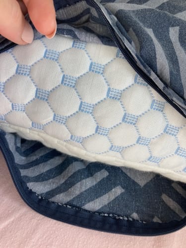 Customer photo review of ComfortPillow 2.0 – Den justerbara huvudkudden