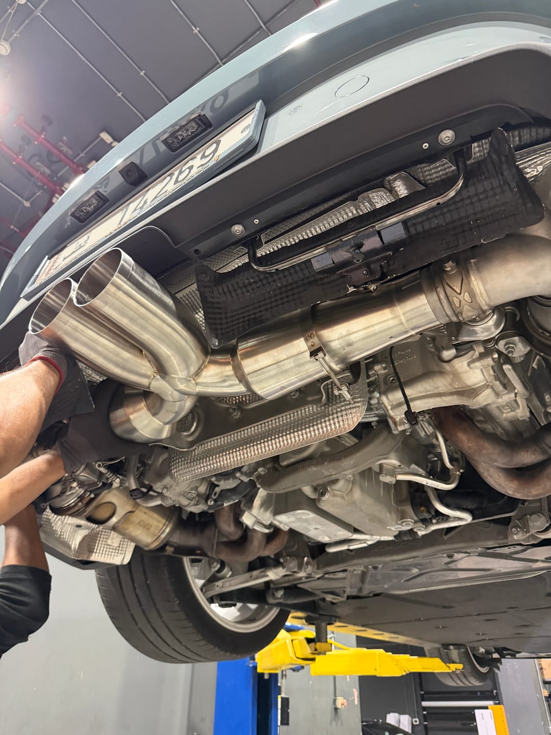 Customer photo review of 992 GT3 Exhaust: Valved Cat-Back System (EU/RoW Version)