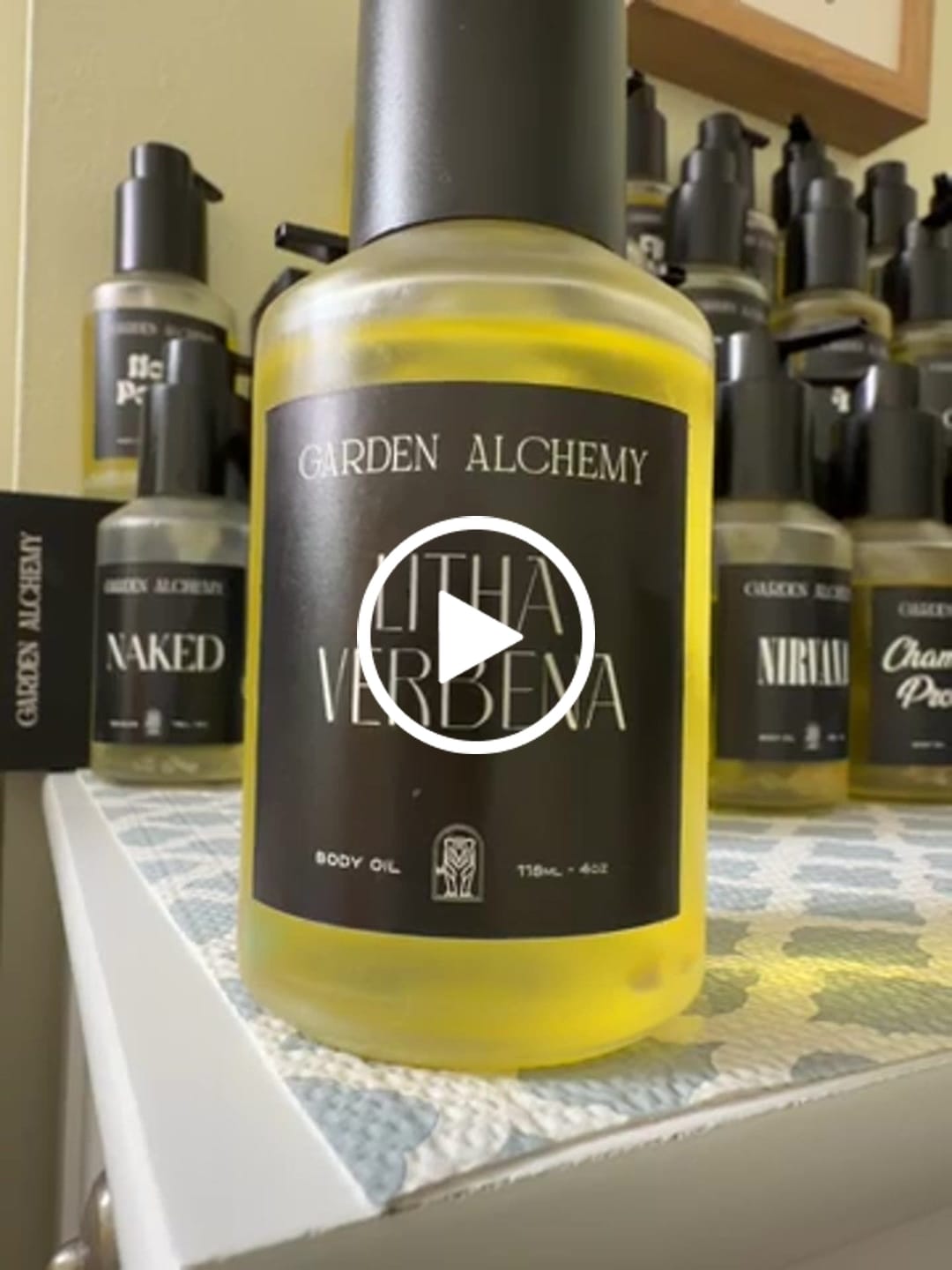 Customer video review of LITHA VERBENA PERFUME BODY OIL