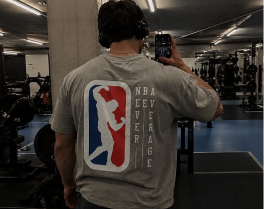 Customer photo review of ARNOLD NBA Oversized Shirt (Backprint) - Unisex