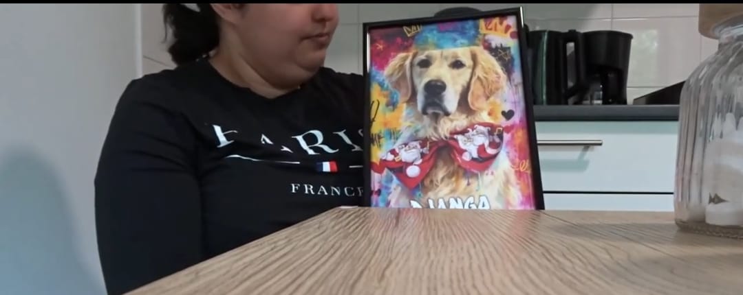 Customer photo review of Graffiti - Gepersonaliseerde Poster