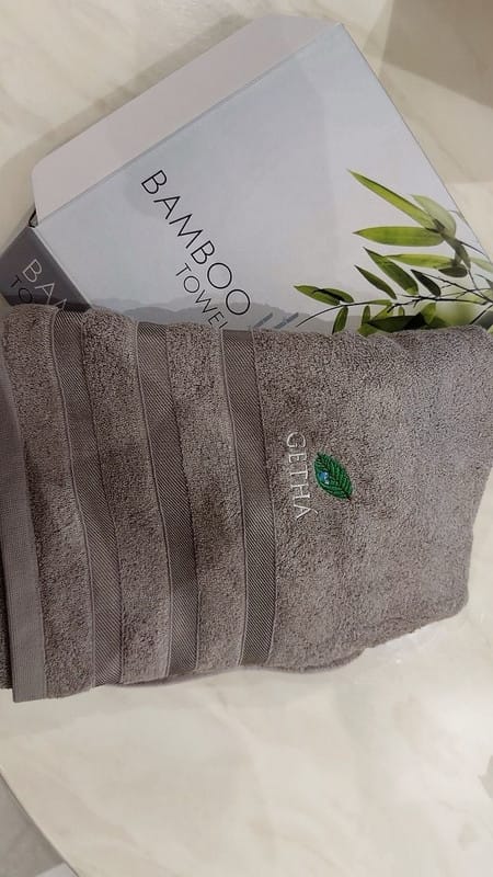 Customer photo review of Bamboo Bath Towel