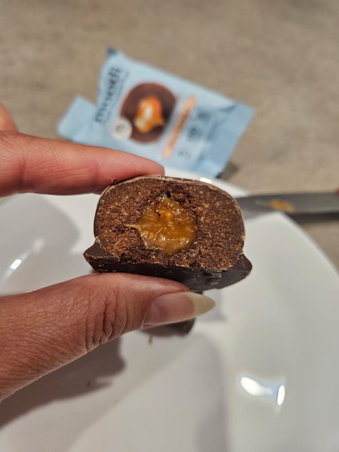 Customer photo review of Plant Protein Ball - Gold Rush Entry
