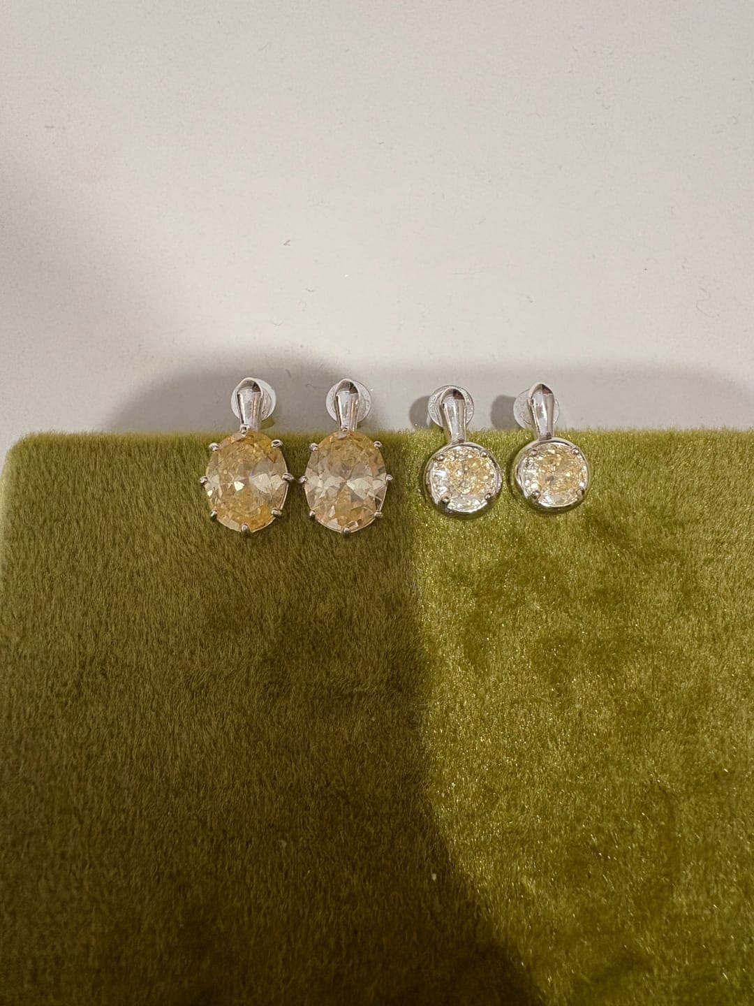 Customer photo review of The Romy Earrings