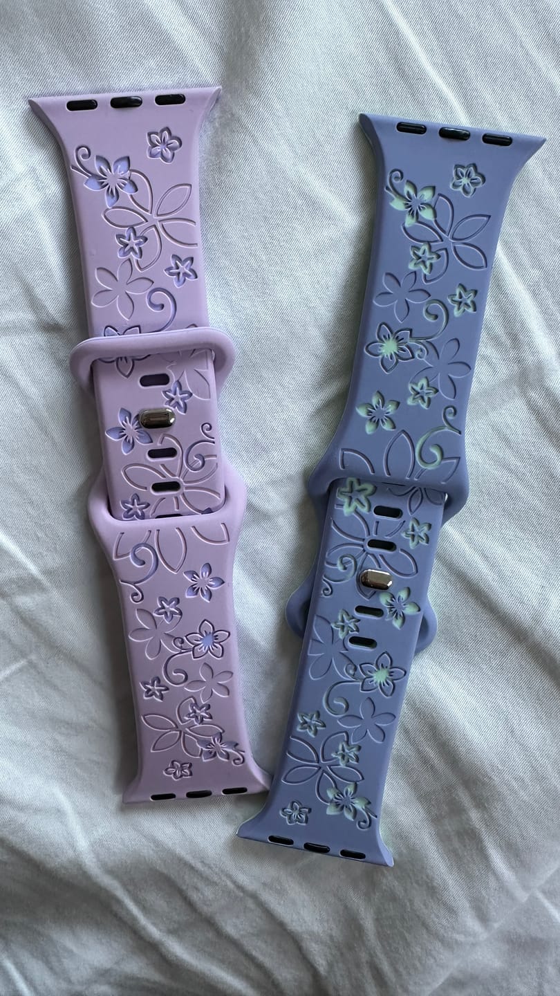 Customer photo review of Apple Watch Silikonband 'Dianne'