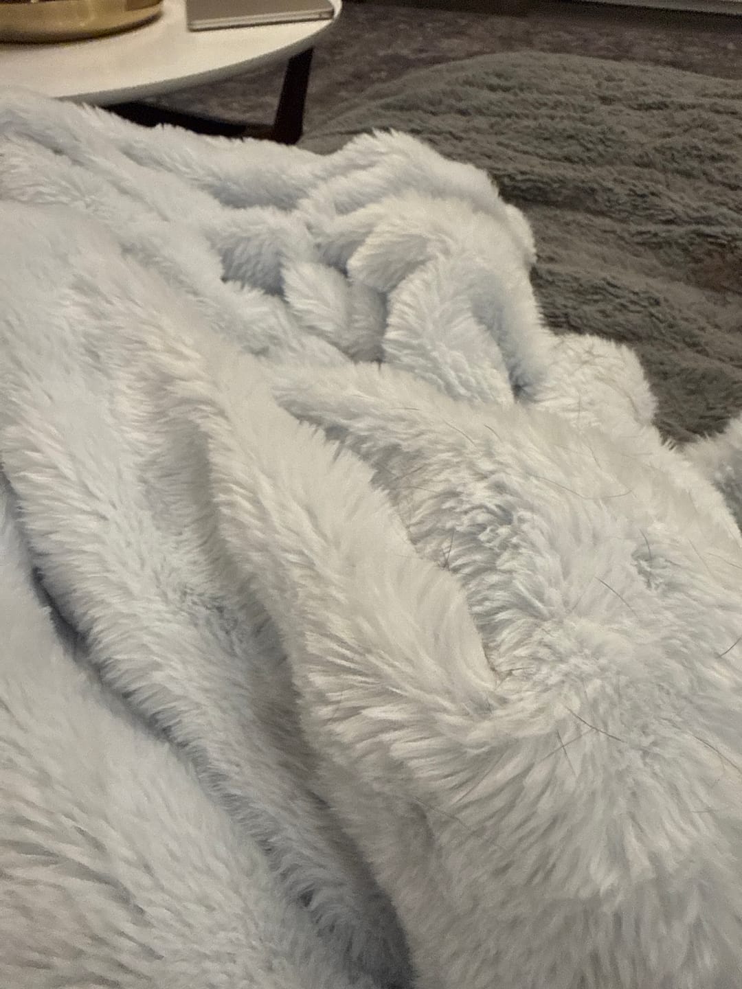 Customer photo review of Cloud Throw Blanket