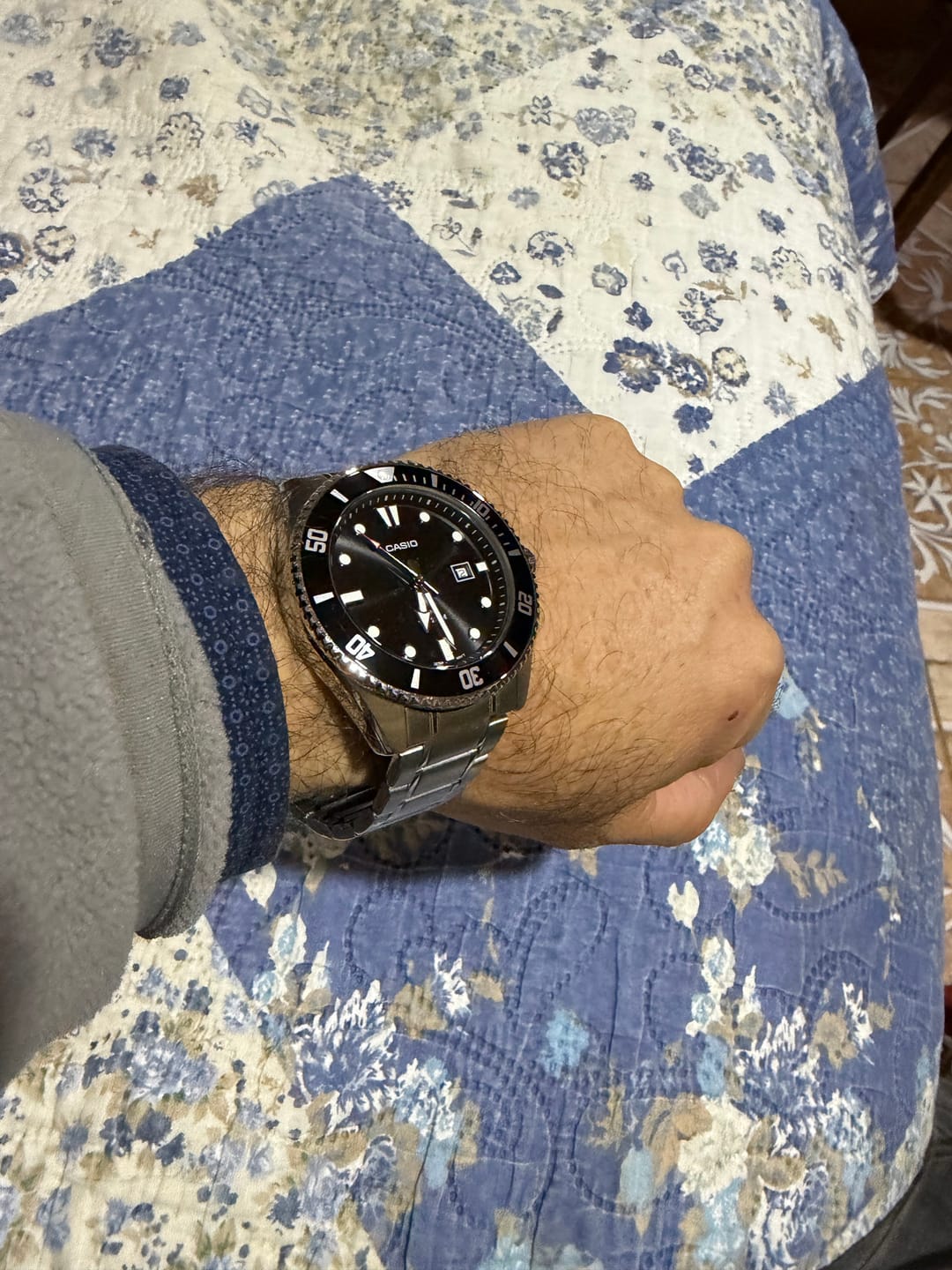 Customer photo review of Reloj Casio Submariner Marlin Duro MDV-107D-1A1V Buceo