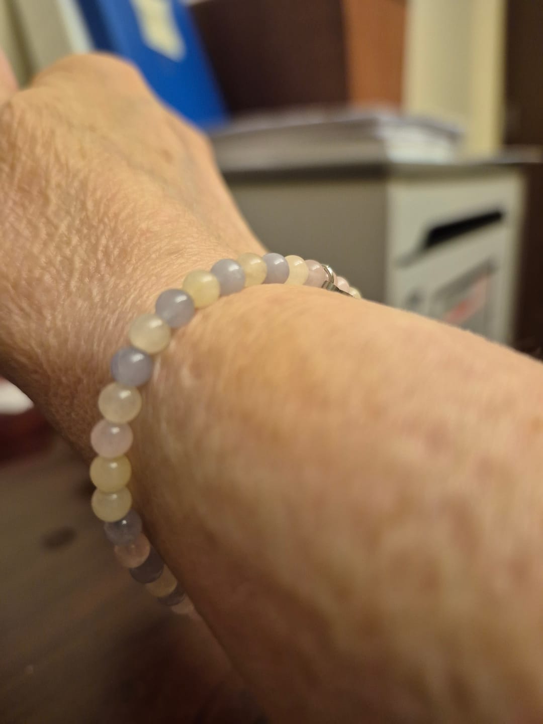 Customer photo review of Morganite Bracelet Mini