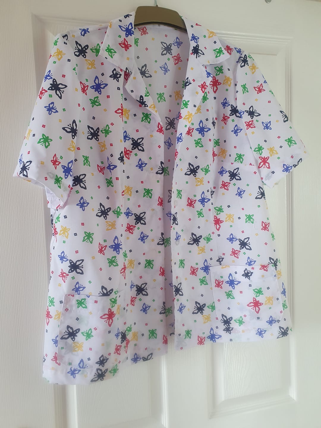 Customer photo review of Multicoloured Butterflies Polycotton Fabric